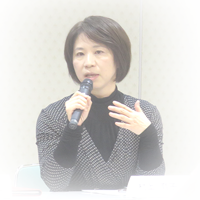 村上 育子氏 鹿島建設株式会社 工事課長代理 (一社)土木技術者女性の会